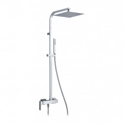 Alpi Una- Sprchová baterie nástěnná, pevná sprcha + ruční sprcha - komplet 18SM2251
